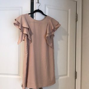 Zara nude color dress